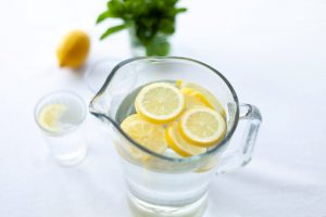 energy drinks lemon water